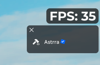 FPS Display GUI preview 1