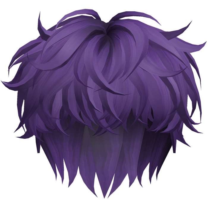 Purple Korean Idol 2 Block Hair