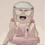 Cloudy and her wardrobe