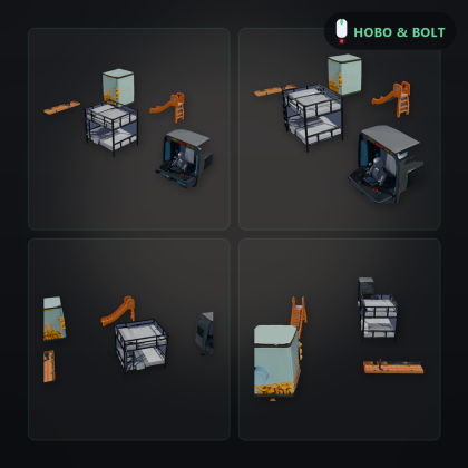 Survival Game Arena Kit - Modular Map Pieces preview 2