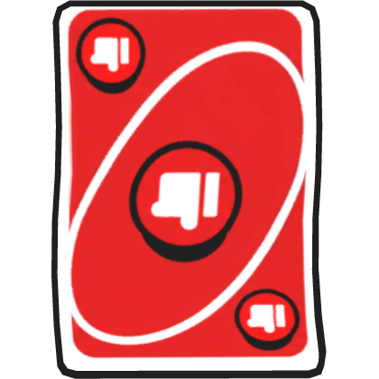 Thumbs Down Uno Card  Roblox item