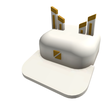 GM Series 5 - Fin Cap White Gold Roblox item