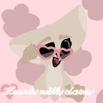 Hearts with claws