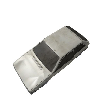 White Car (Mesh)
