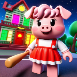 Piggy but infinite stamina and players