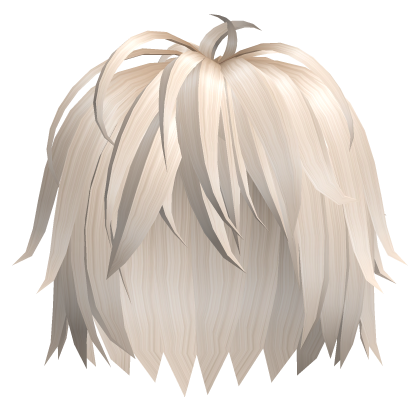 Messy Cute Anime Boy Hair in Pastel Blonde - Roblox Item | RobloxDB