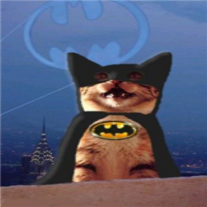 Bat Cat (Batman's Trusty Kitty) Roblox decal