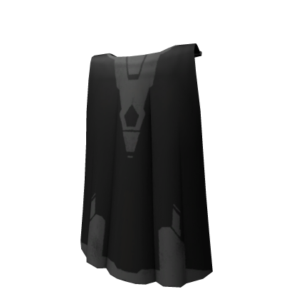 Black Scifi Cape Roblox item