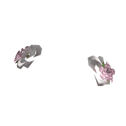 Goddess Flower Arm Roses in White Pink