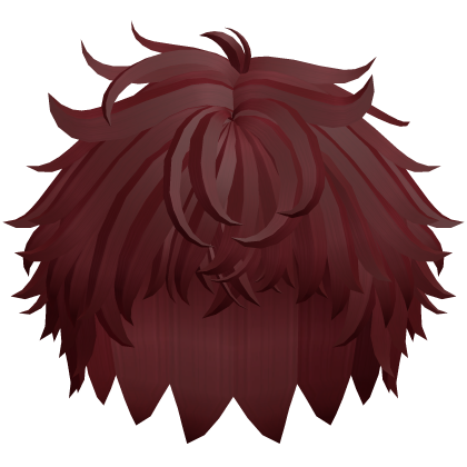 Messy Anime Short Wolfcut (Red)