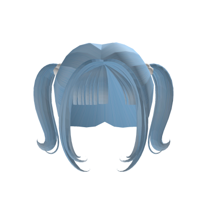 cute kawaii blue pigtails thumbnail