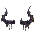 Abyssal Chain Horns Blue