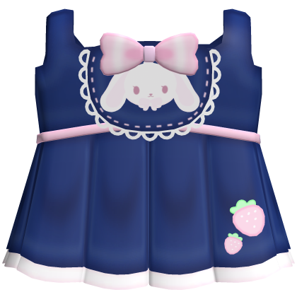 ♡: cute sugarbunny dress in navy
