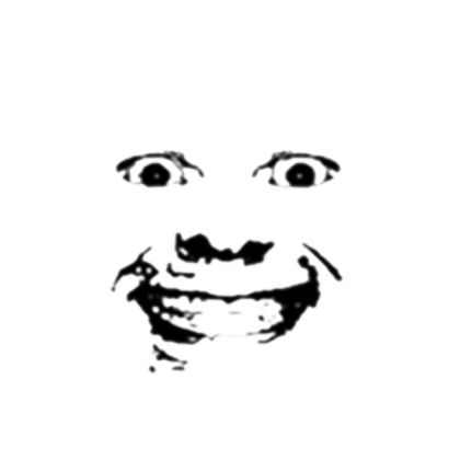 Cursed Face Roblox decal