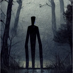 the tall black figure RP icon