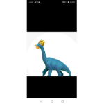 Isa the blue dino