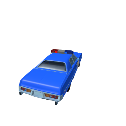 1980s Police car 2