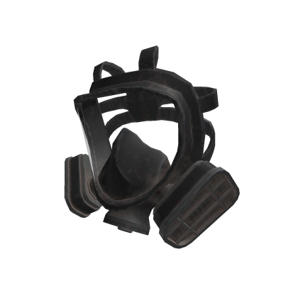 Roblox Item Dirty Blackout Waist Mounted Gas Mask