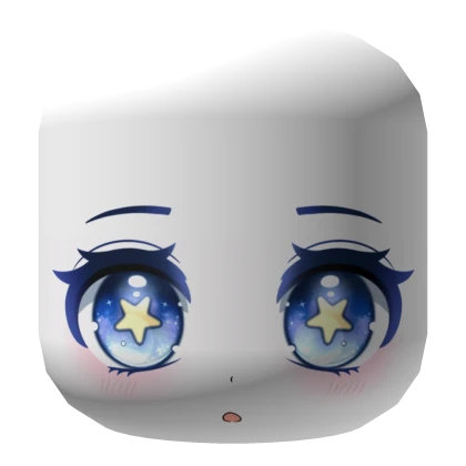 Big Round Blue Anime Starry Dream Midnight Eyes Roblox item thumbnail