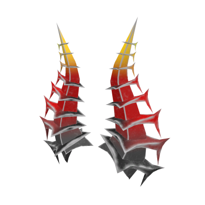 Fiery Horns of Conquest Roblox item