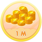 Earn 1M coins.
