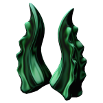 Emerald Mercury Horns