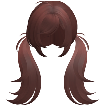 red alt spiky moe overgrown pigtails