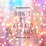 sparkle on:)