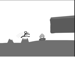 jumping T-rex game