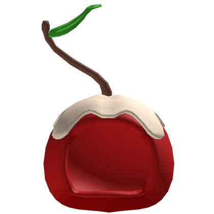 cherry matching hat (right)