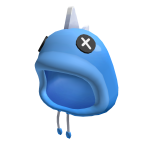Blue Dino Hood