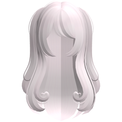  ♡‿ . long princess hair with pigtails in pink Roblox item