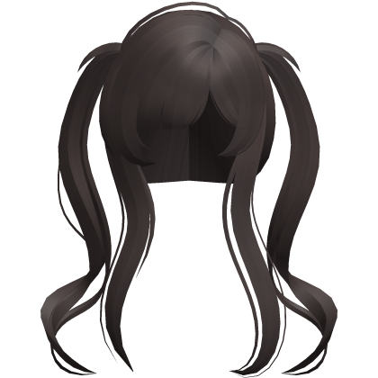 flowy long wispy moe vamp ponytails brown