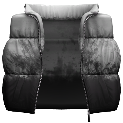 Puffer Vest V2 White Gradient thumbnail