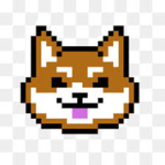 Doge gamer neon