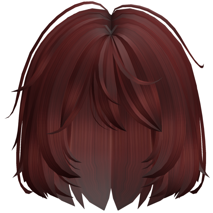 Short Fluffy Layered Hair (Red)