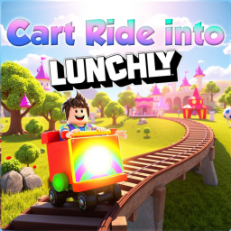 Cart Ride into LUNCHLY!