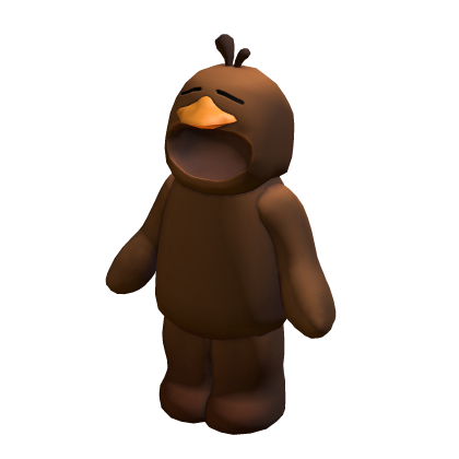 Brown Sleepy Duck Bodysuit thumbnail