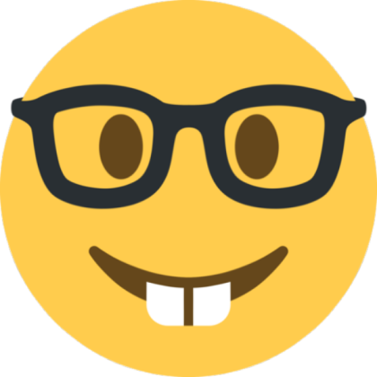 Actual Nerd Emoji Roblox decal
