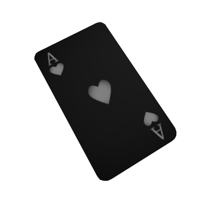 Ace Of Hearts Card Silver Roblox NoFilter
