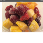 Frozen fruits