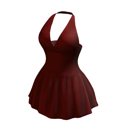 Halter Dress Red Adorable Princess Basic Chibi thumbnail