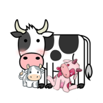 • Rainbow Cow •