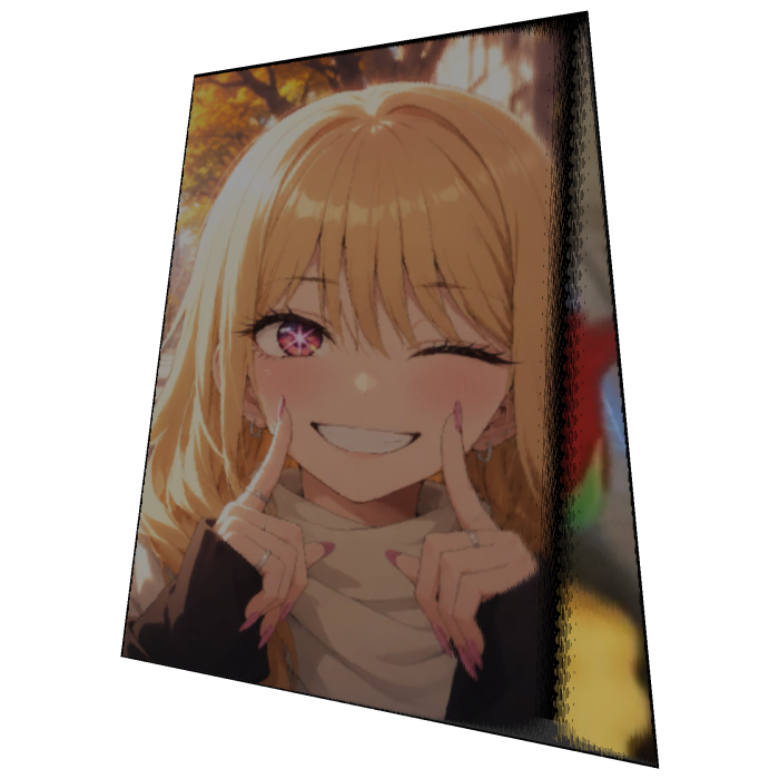 [ANIMATED] Marin Kitagawa Anime Girl Cape