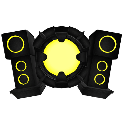 Yellow Astro Boombox Titan M.a.x Core [ Glow ]