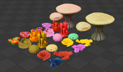 Realistic Coral Pack preview 1