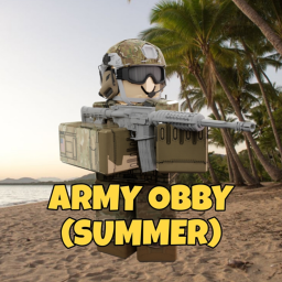 [SUMMER!!] Army obby/parkour