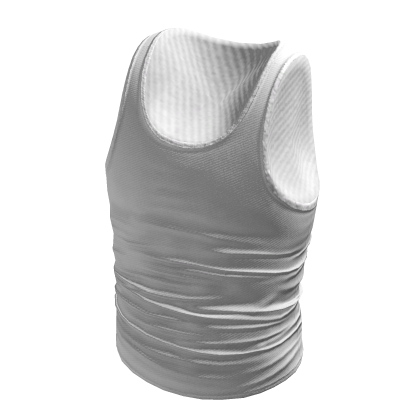 Y2K Tank Top White
