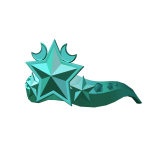 Teal Stardust Delight Crown