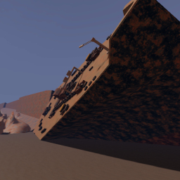Lusitania Wreckage sight